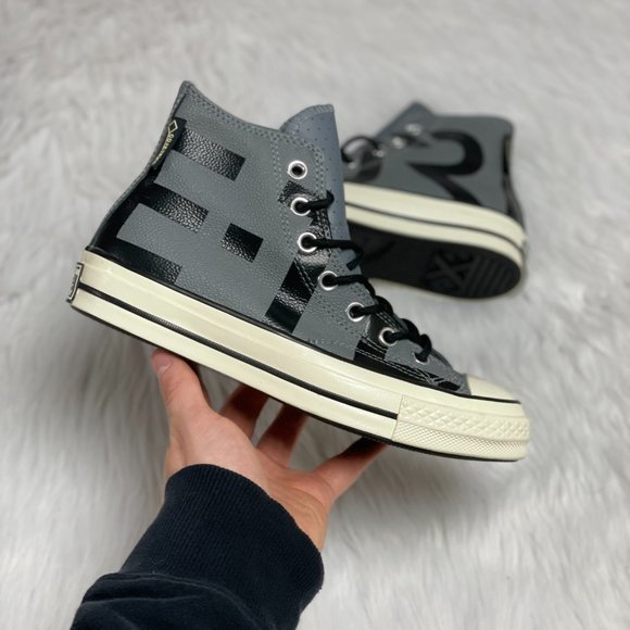 Converse Shoes - Converse Chuck 70 Gore-Tex Hi Womens Shoes Cool Gray Black 163227C NEW Size 6.5